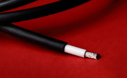 Silicone insulated wire