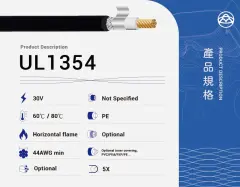 UL1354 coaxial cable