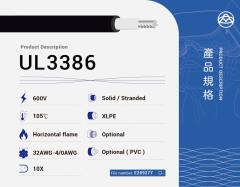 UL3386 XLPE Insulated Wire