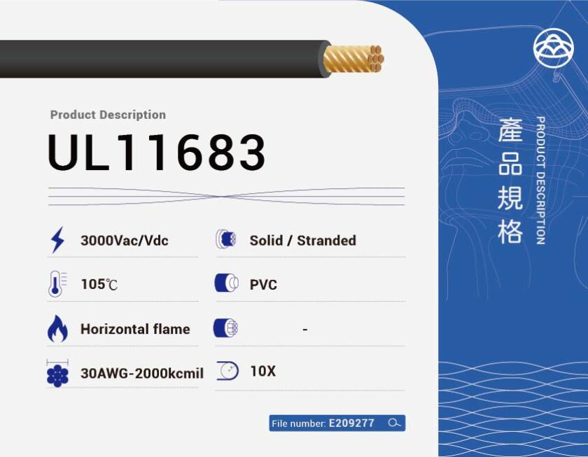 UL11683 PVC-Insulated Wire