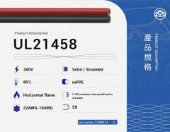 UL21458 mPPE insulation UL21458