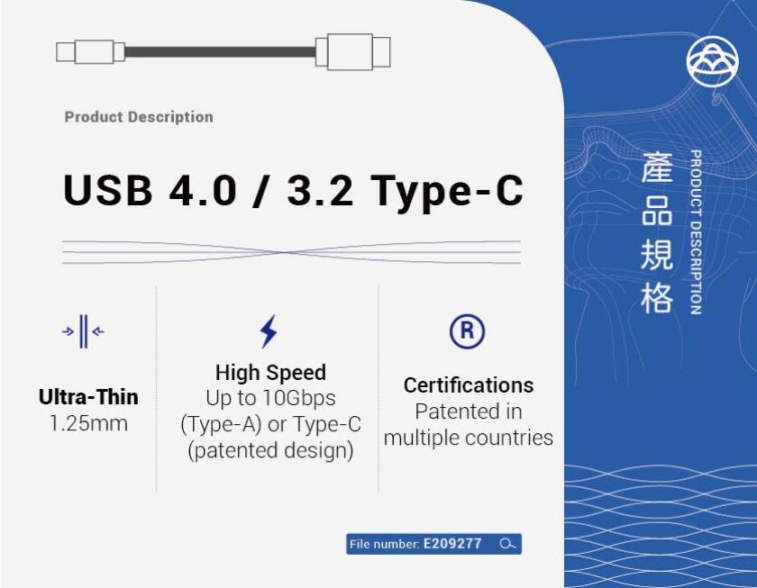 USB 4.0 / 3.2 Type-C
